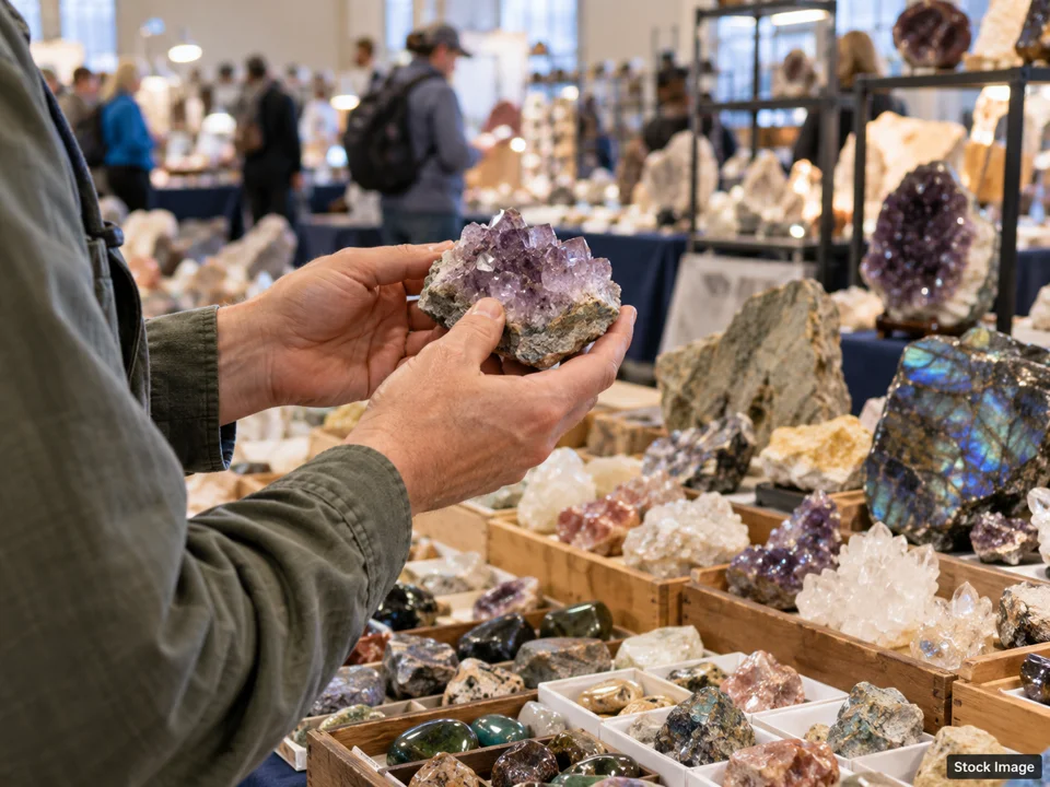 Austin Gem & Mineral Society Show - Gem Capers: Gem, Mineral, Rock & Jewelry Shows in Austin, Texas (rockhounding scene)