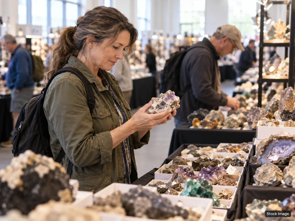 Bead Mercantile Baltimore - Fall: Gem, Mineral, Rock & Jewelry Shows in West Friendship, Maryland (rockhounding scene)