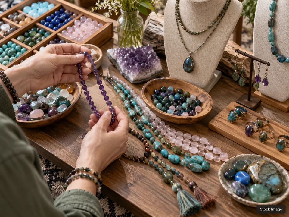 SNGMS Viva Las Vegas Rocks: Gem, Mineral, Rock & Jewelry Shows in Las Vegas, Nevada (beads & jewelry scene)